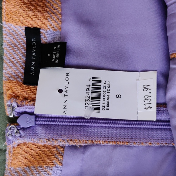 Gingham Button Square Neck Dress - Picture 6 of 12